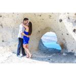4 Santorini Couple Photography Heart Shape
